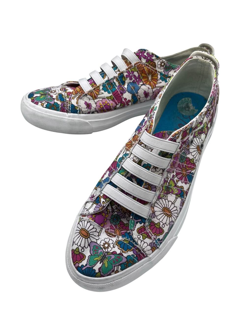 Blowfish Floral Cotton Athletic Shoes 8